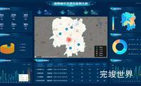 湖南省水文综合监测大屏 可视化数据大屏 vue3
